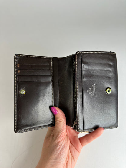 Vintage Vivienne Westwood Leather Wallet Black