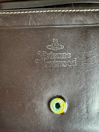 Vintage Vivienne Westwood Leather Wallet Black