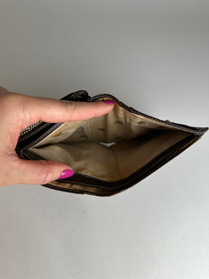 Vintage Vivienne Westwood Leather Wallet Black