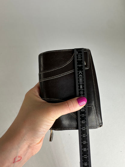 Vintage Vivienne Westwood Leather Wallet Black