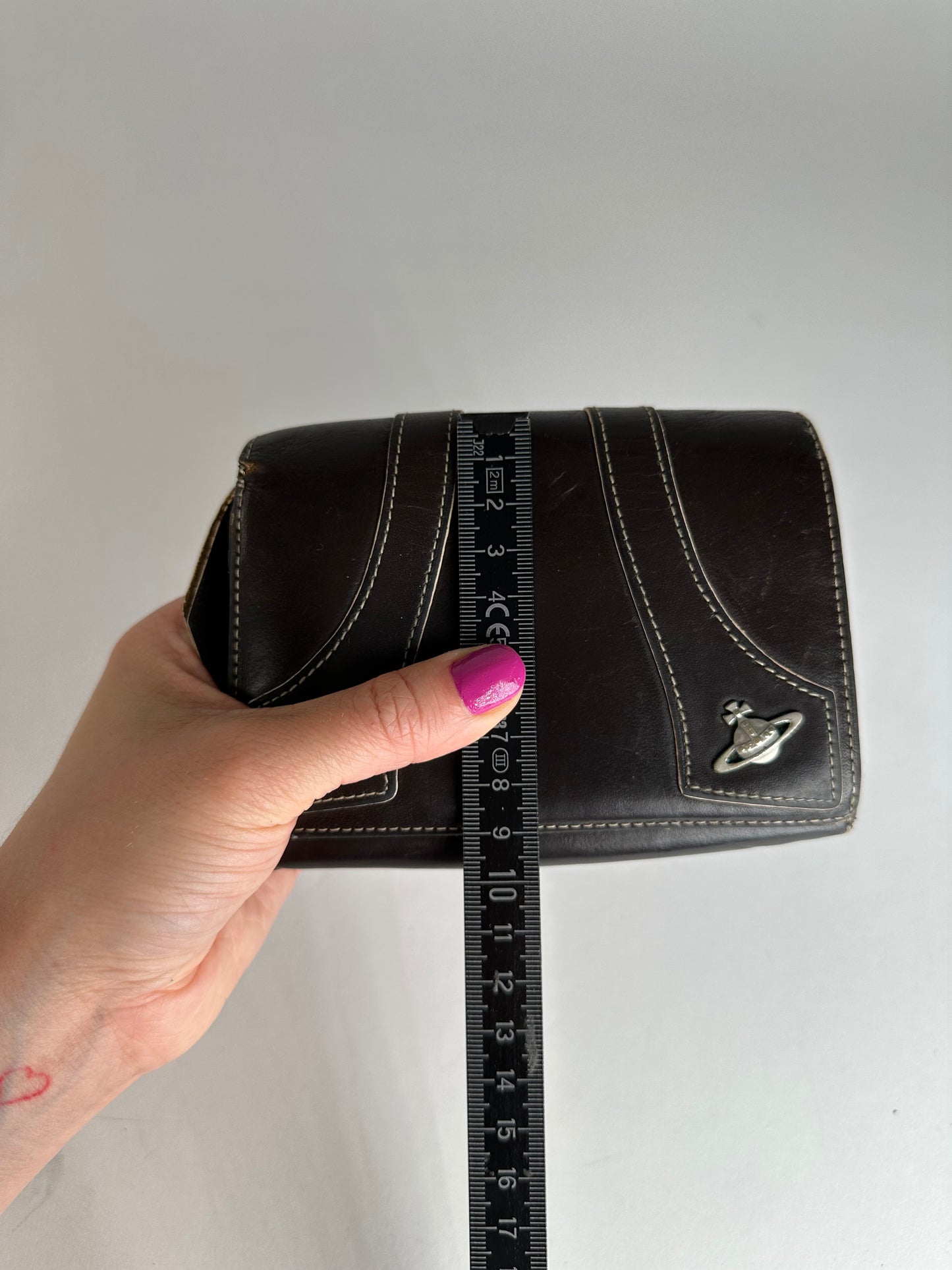 Vintage Vivienne Westwood Leather Wallet Black