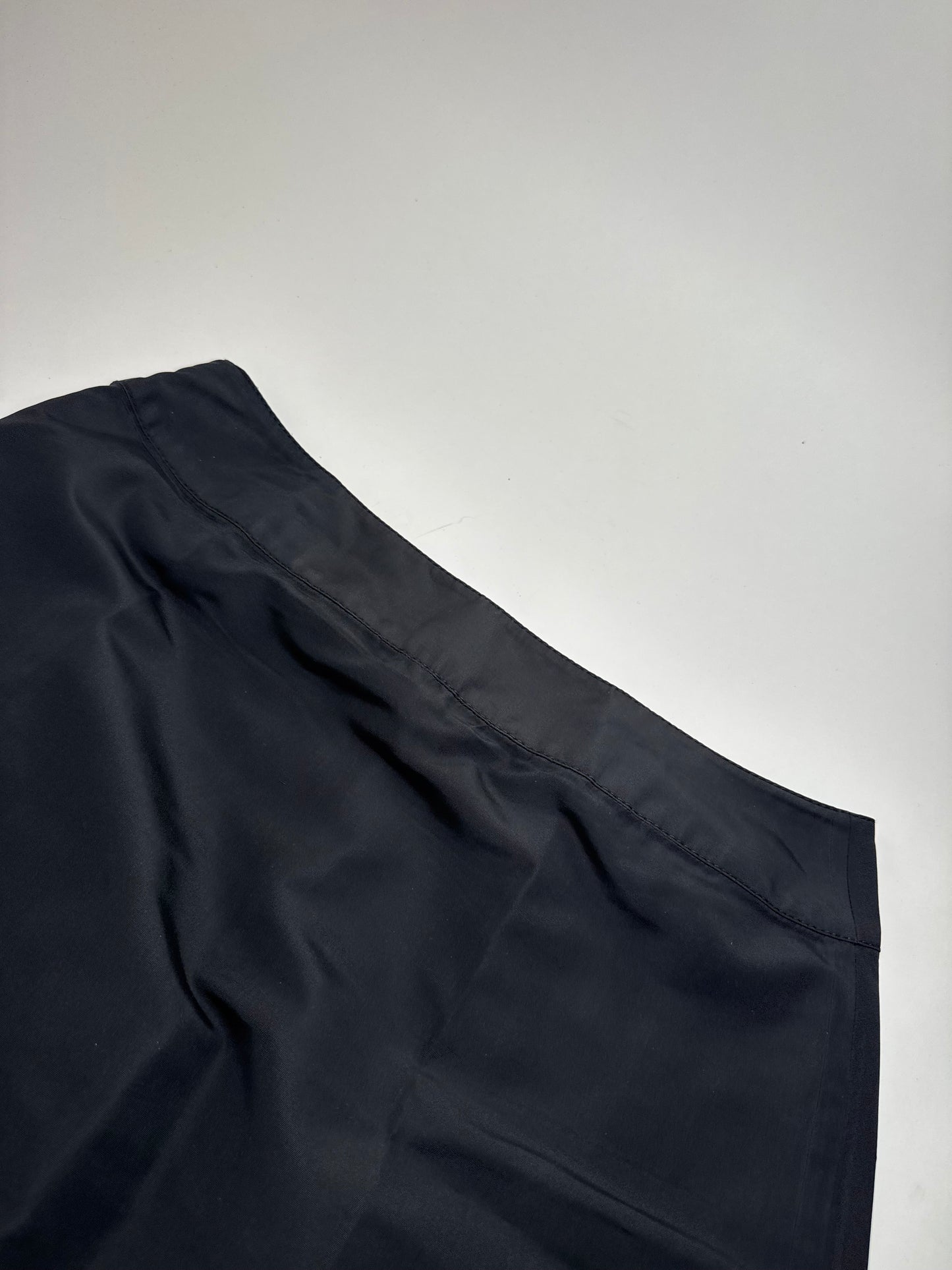 Vintage Celine Polyester skirt black 40