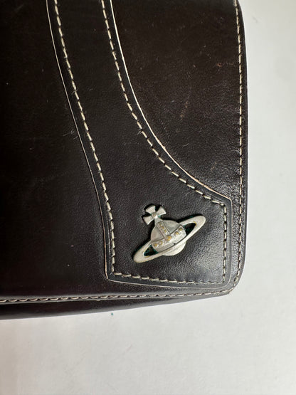 Vintage Vivienne Westwood Leather Wallet Black