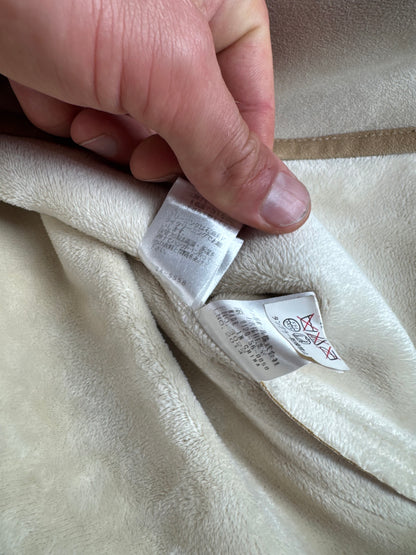 Vintage Kansai Yamamoto Suede Jacket Cream M