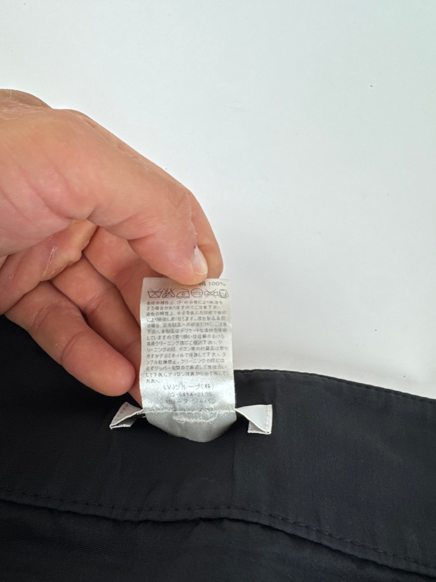 Vintage Celine Polyester skirt black 40