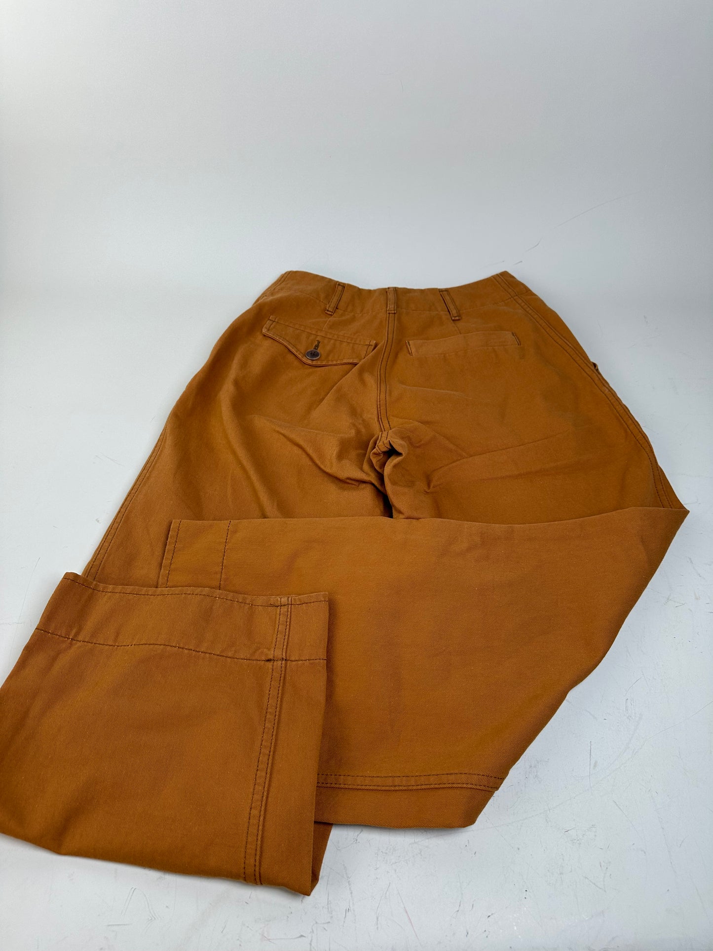 Vintage Vivienne Westwood Cotton Blend Trousers Rust S