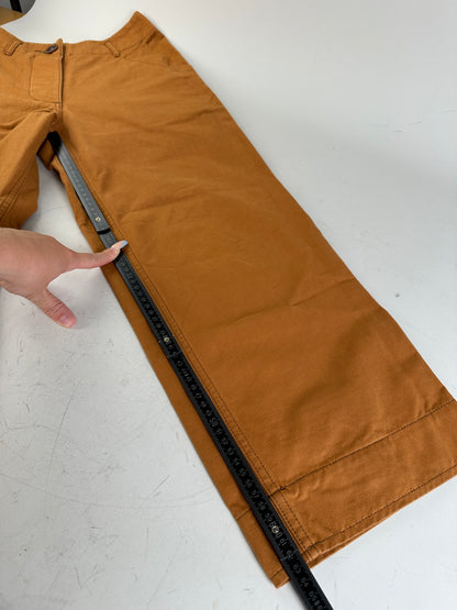 Vintage Vivienne Westwood Cotton Blend Trousers Rust S