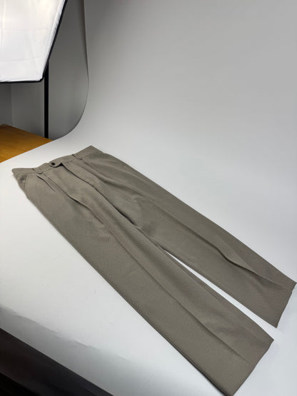 Vintage Dior Wool Suit Grey L