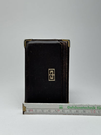 Vintage Givenchy leather Card holder brown