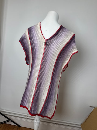 Vintage Kansai Yamamoto Top one size wool