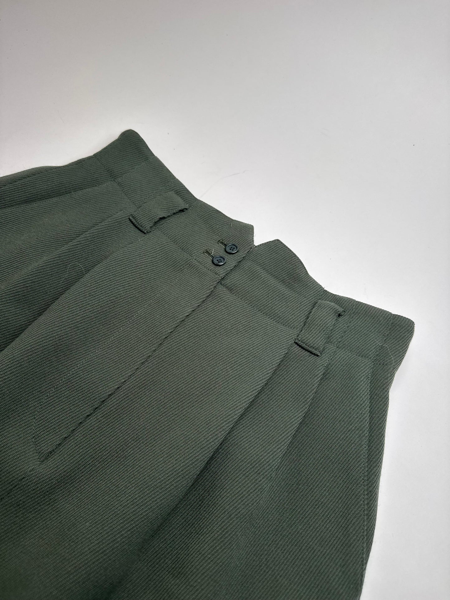 Vintage Dior Wool skirt Green M
