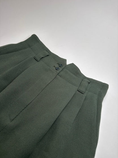 Vintage Dior Wool skirt Green M