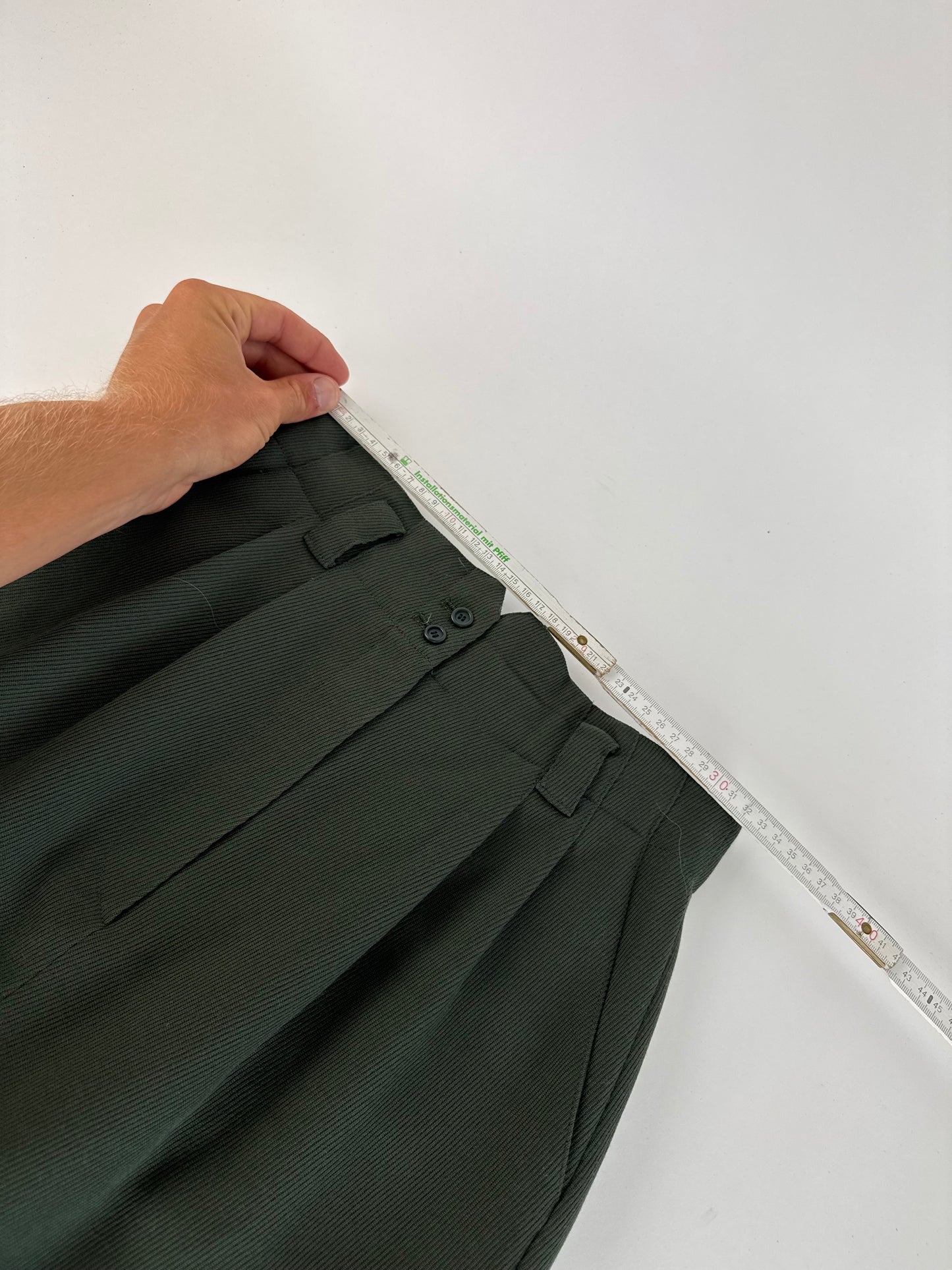 Vintage Dior Wool skirt Green M