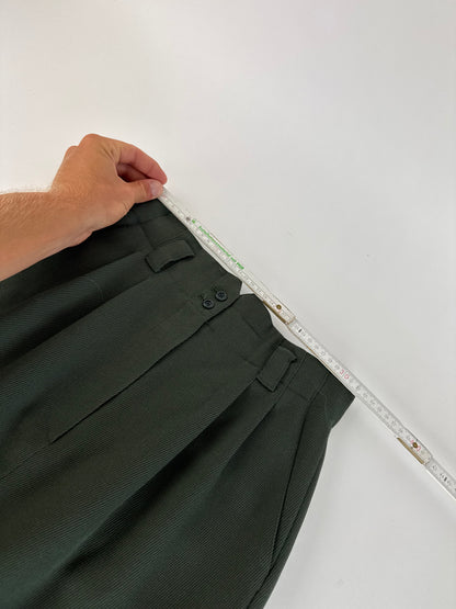 Vintage Dior Wool skirt Green M