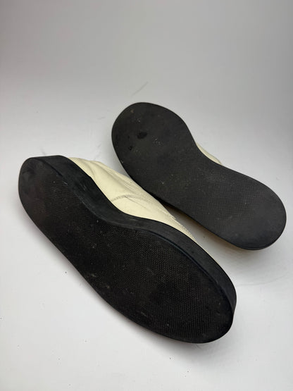 Vintage Comme Des Garçons Leather Suede Sneaker beige white black Men EU42