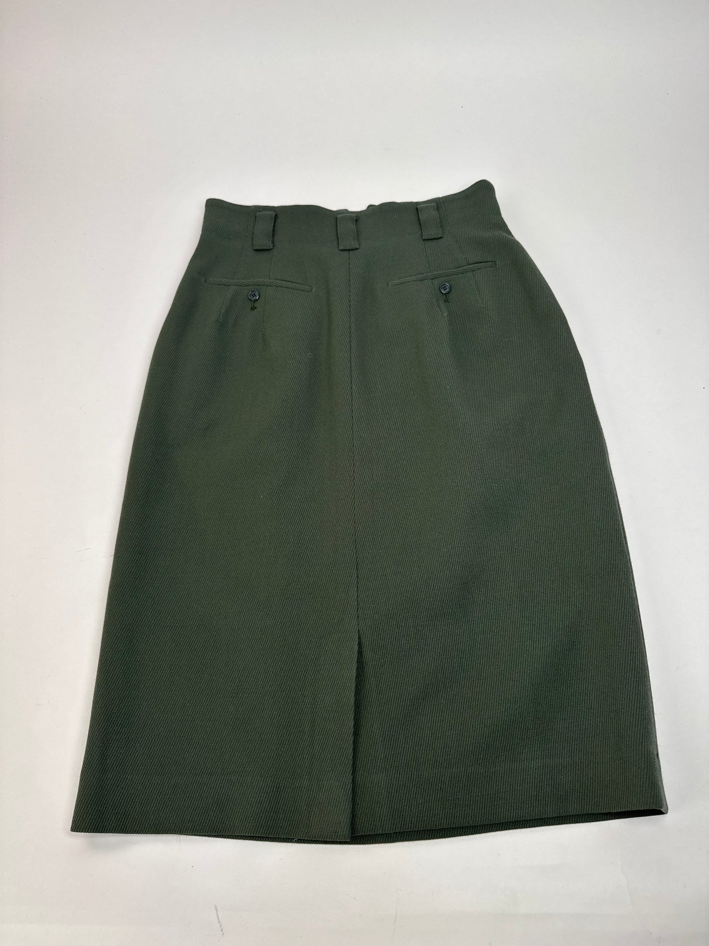 Vintage Dior Wool skirt Green M