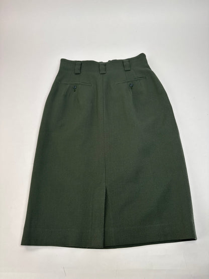 Vintage Dior Wool skirt Green M