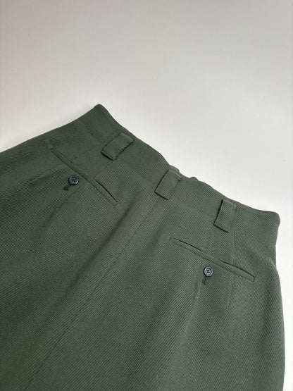 Vintage Dior Wool skirt Green M