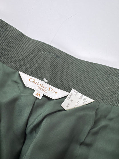 Vintage Dior Wool skirt Green M