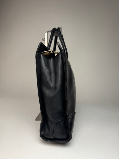 Vintage Vivienne Westwood Leather Handbag Black