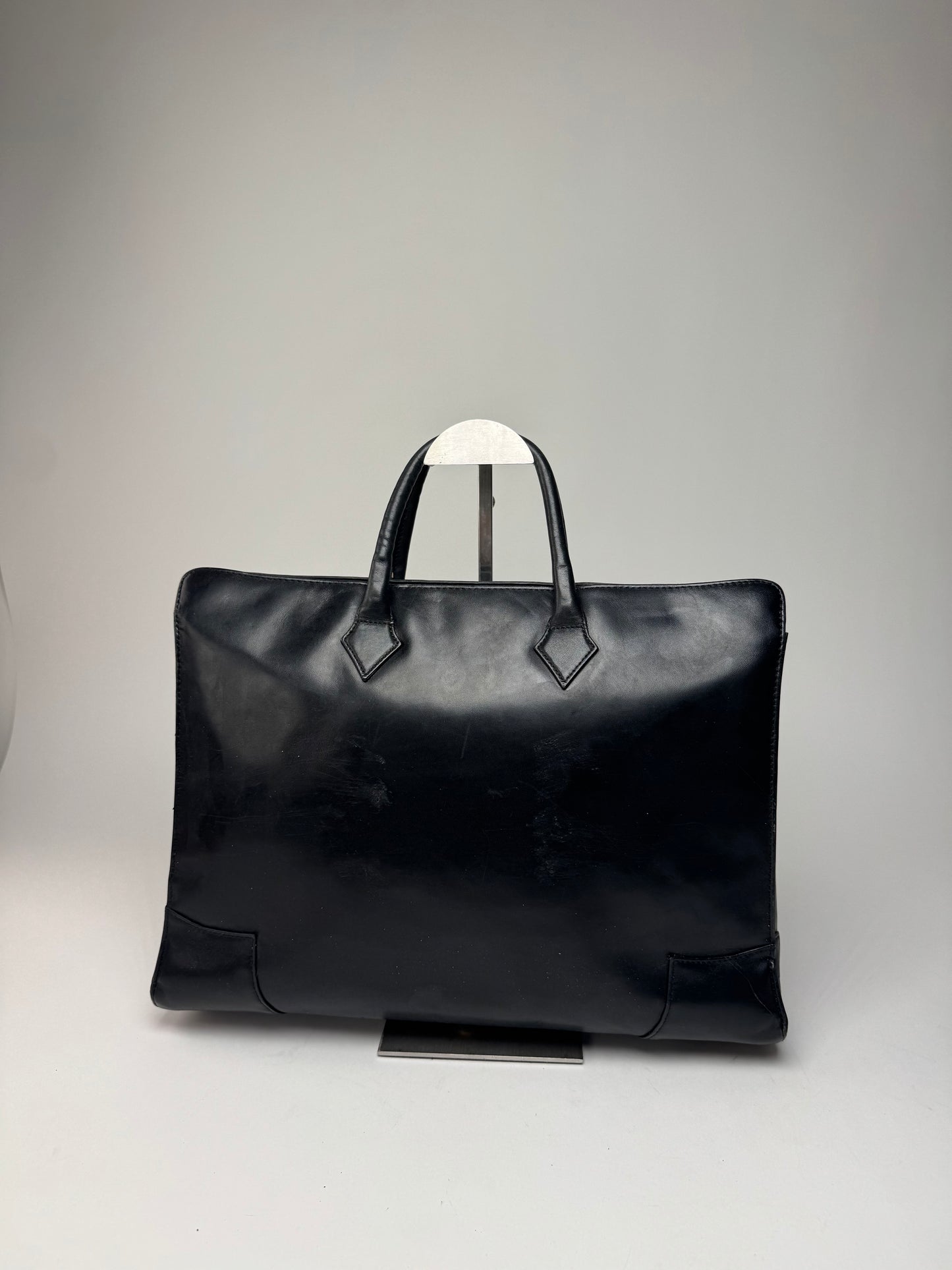 Vintage Vivienne Westwood Leather Handbag Black