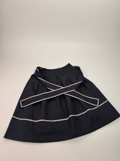 Vintage Courreges Skirt Black White 36/S