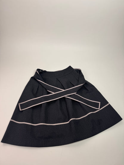 Vintage Courreges Skirt Black White 36/S