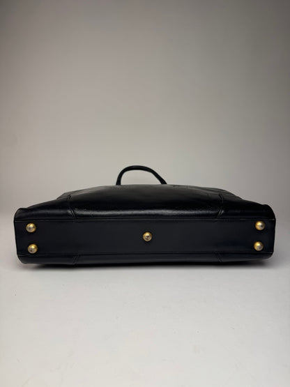 Vintage Vivienne Westwood Leather Handbag Black