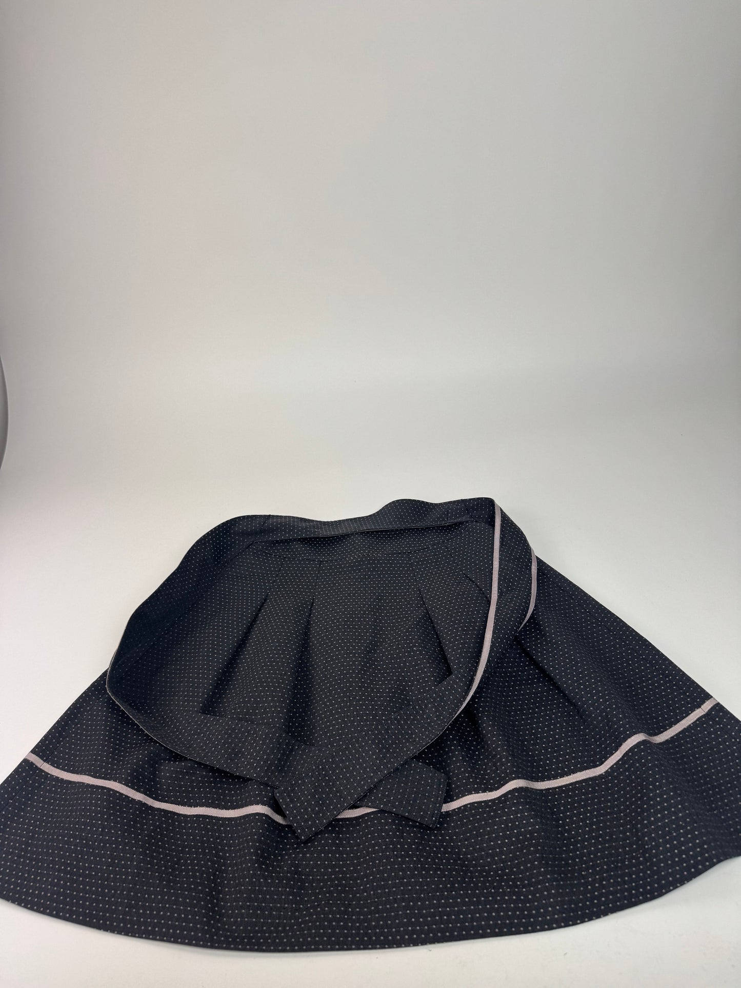Vintage Courreges Skirt Black White 36/S