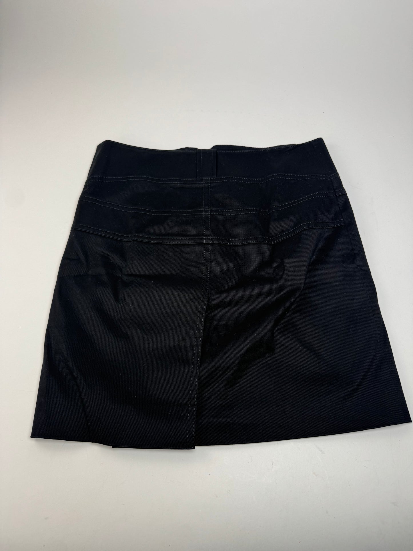 Vintage Gucci Denim Skirt Black Skirt 40/L