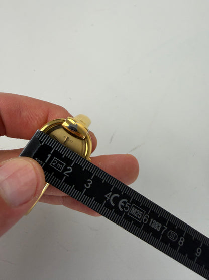 Vintage Gucci 1400L Stainless Steel Bracelet Watch Gold Silver