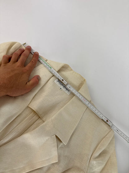 Vintage Yves Saint Laurent Linen Short coat M