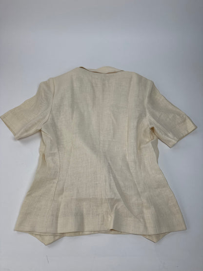 Vintage Yves Saint Laurent Linen Short coat M