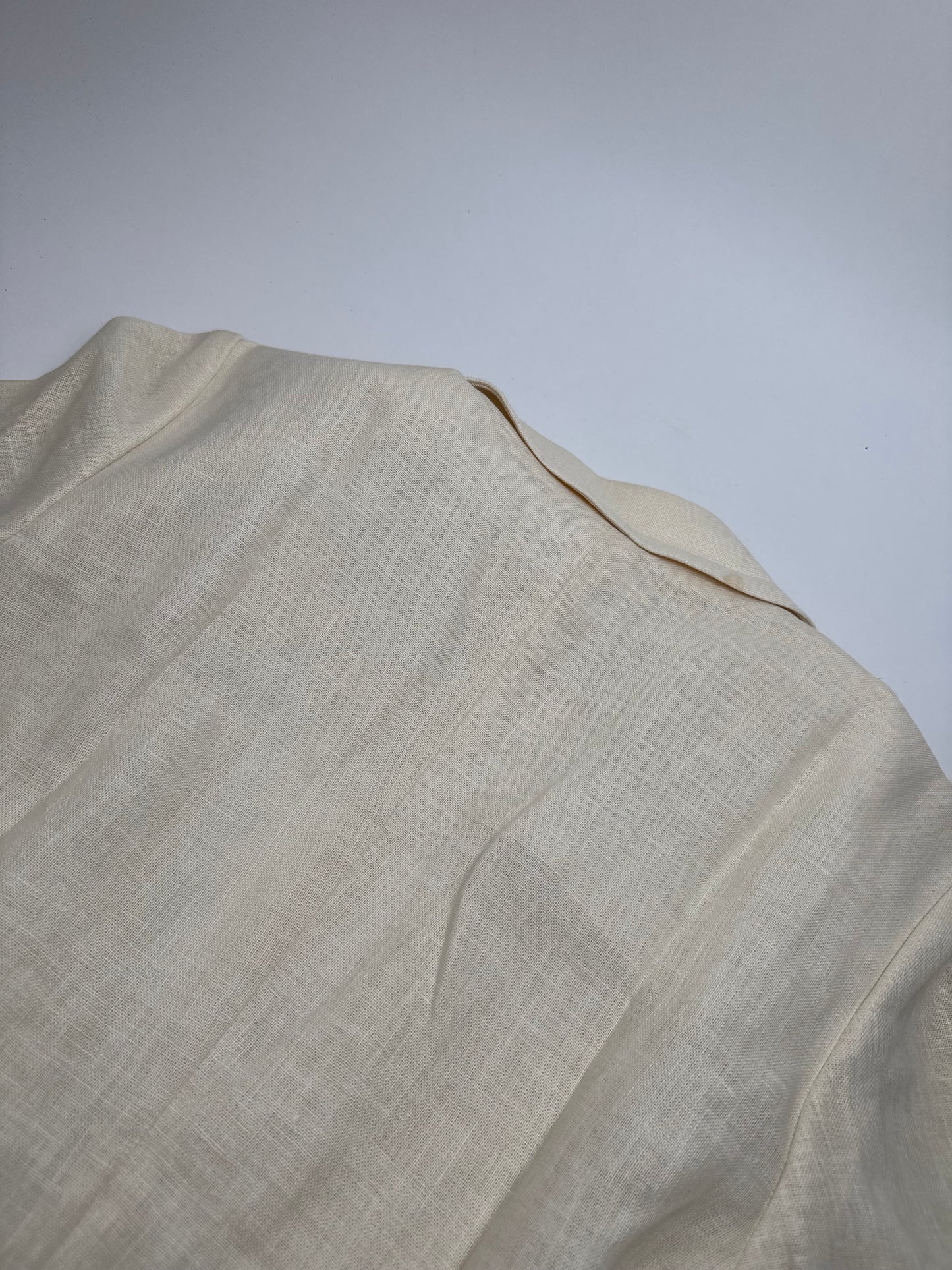 Vintage Yves Saint Laurent Linen Short coat M