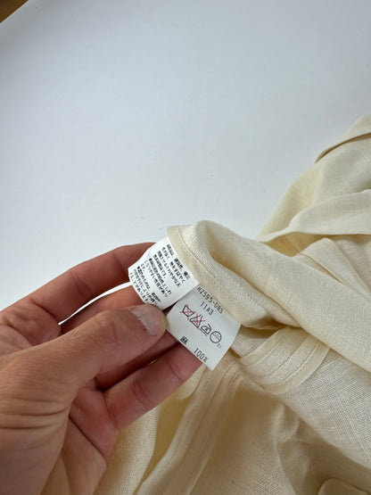 Vintage Yves Saint Laurent Linen Short coat M