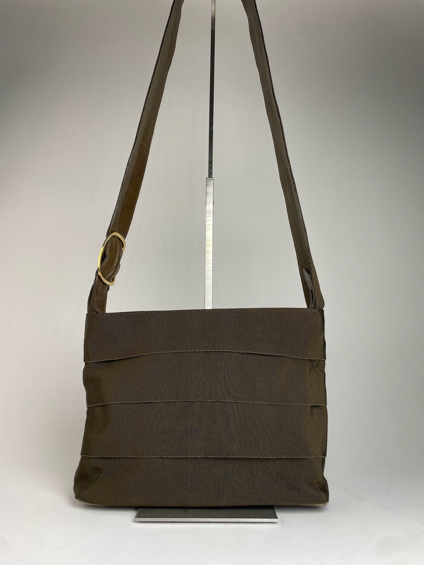 Vintage Salvatore Ferragamo Shoulder Bag Brown