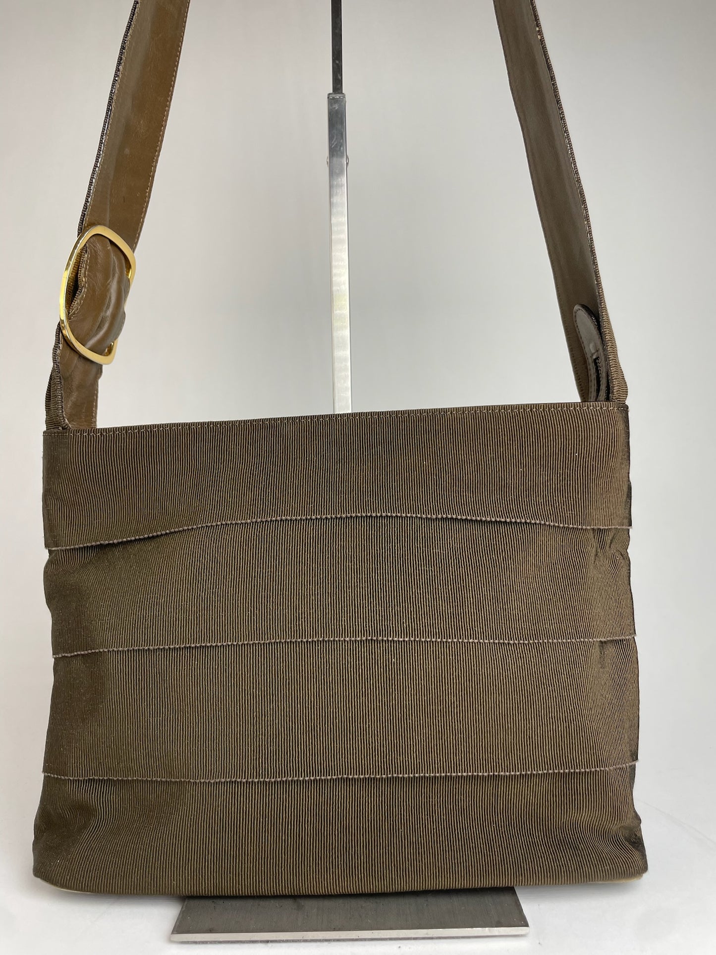 Vintage Salvatore Ferragamo Shoulder Bag Brown