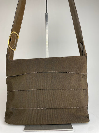 Vintage Salvatore Ferragamo Shoulder Bag Brown