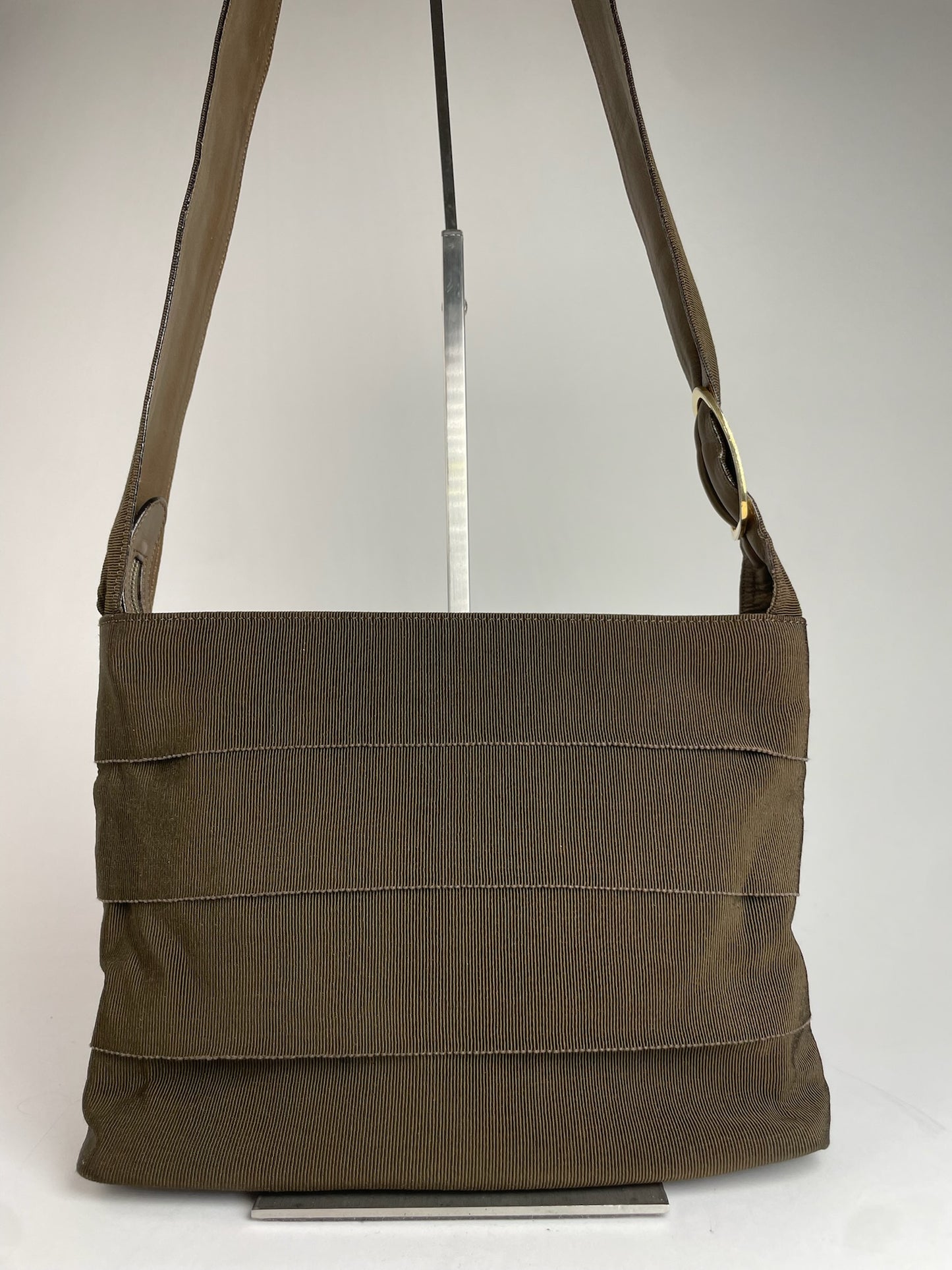 Vintage Salvatore Ferragamo Shoulder Bag Brown