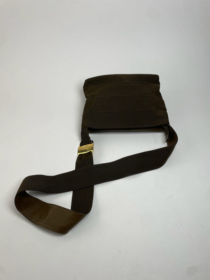 Vintage Salvatore Ferragamo Shoulder Bag Brown