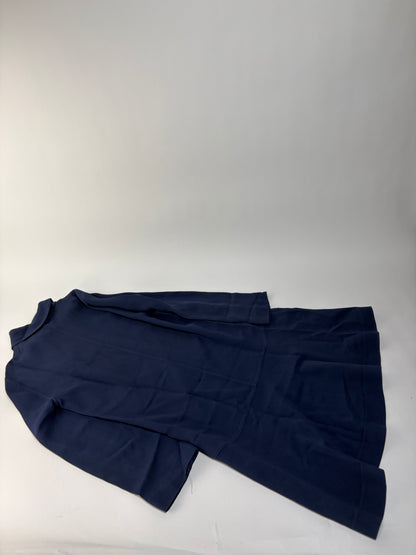 Vintage Miu Miu Shirt Dress Navy Black Collar XL