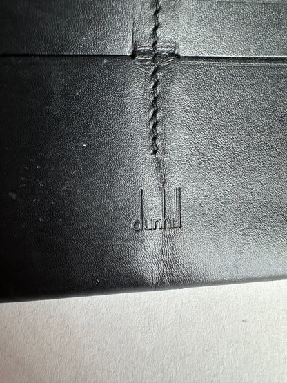 Vintage Alfred Dunhill Leather ID Holder Black