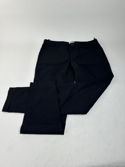 Vintage Miu Miu Cotton-Blend Pants Black M