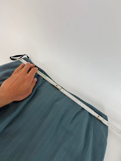 Vintage Givenchy Skirt CL turquoise