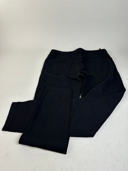 Vintage Miu Miu Cotton-Blend Pants Black M