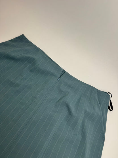 Vintage Givenchy Skirt CL turquoise