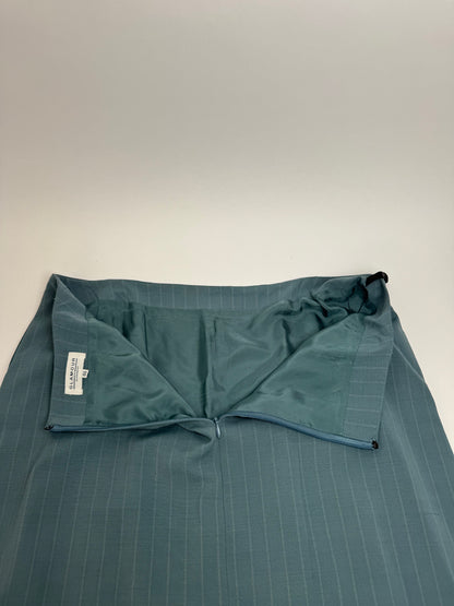 Vintage Givenchy Skirt CL turquoise