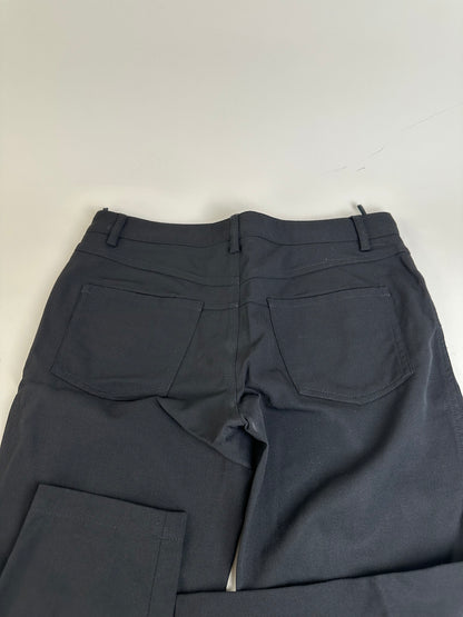 Vintage Miu Miu Cotton-Blend Pants Black M