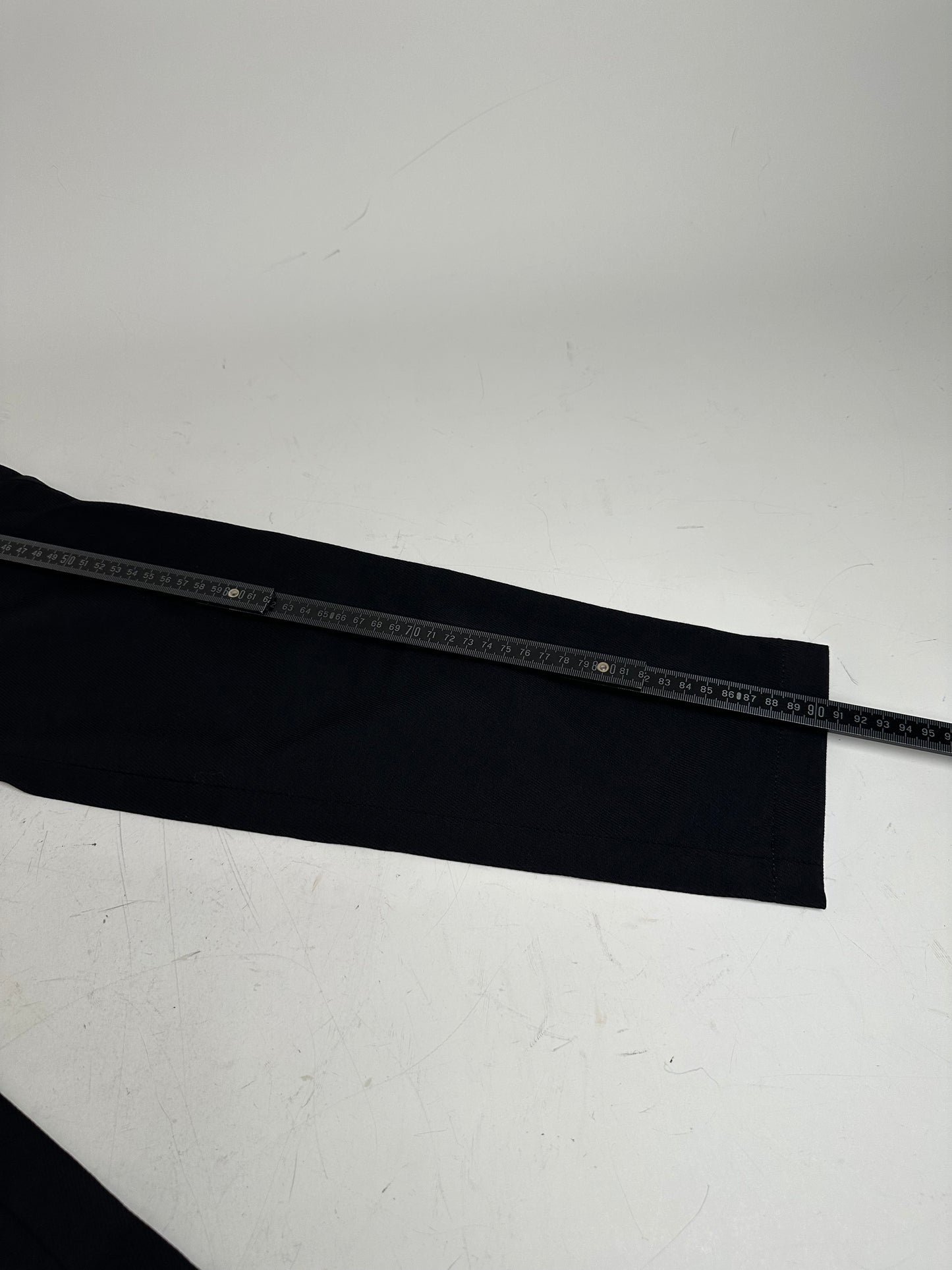 Vintage Miu Miu Cotton-Blend Pants Black M