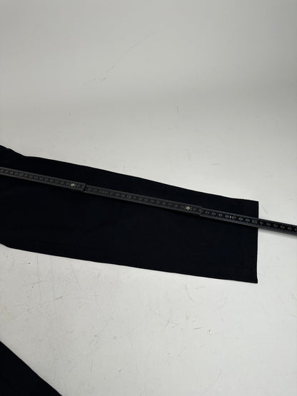 Vintage Miu Miu Cotton-Blend Pants Black M